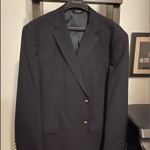Men’s Navy Sport Jacket Blazer 46 Regular